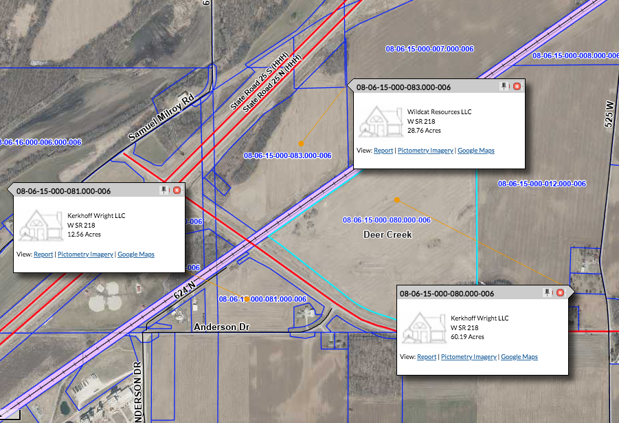 Aerial Map 500