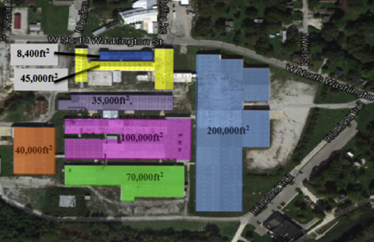 peters sq ft map